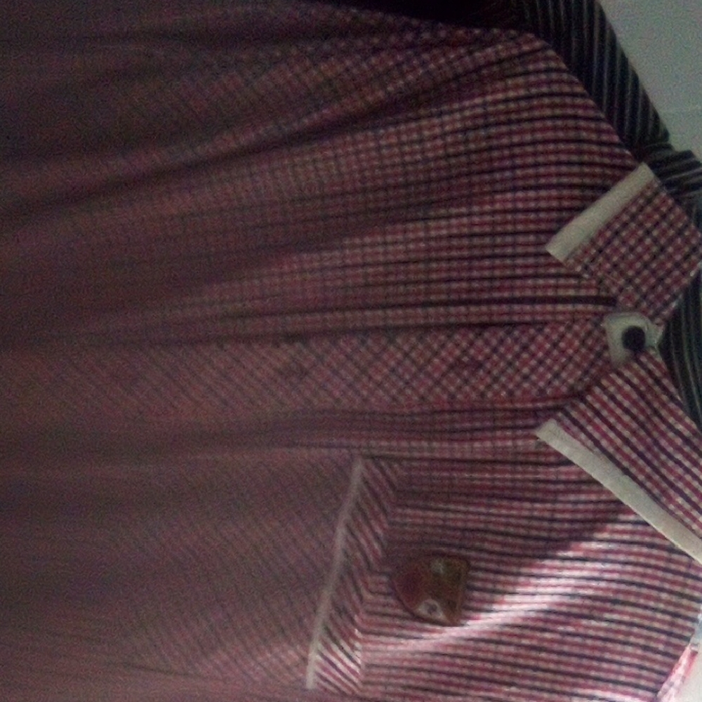 Classic Red Plaid Men's Shirt